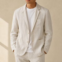Alberobello Relaxed Linen Blazer