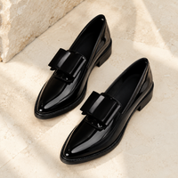 Formentor Patent Bow Loafers