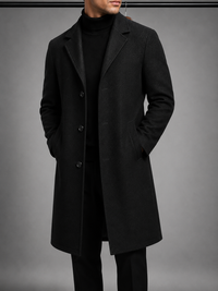 Samos Slim Longline Overcoat