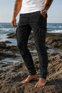 Ragusa Slim Cargo Denim Jeans