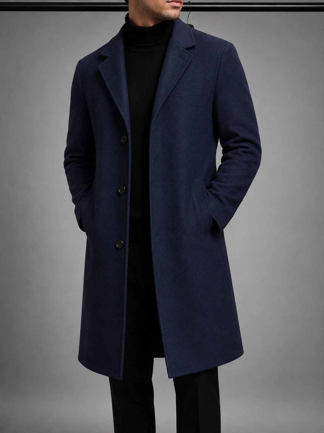 Samos Slim Longline Overcoat