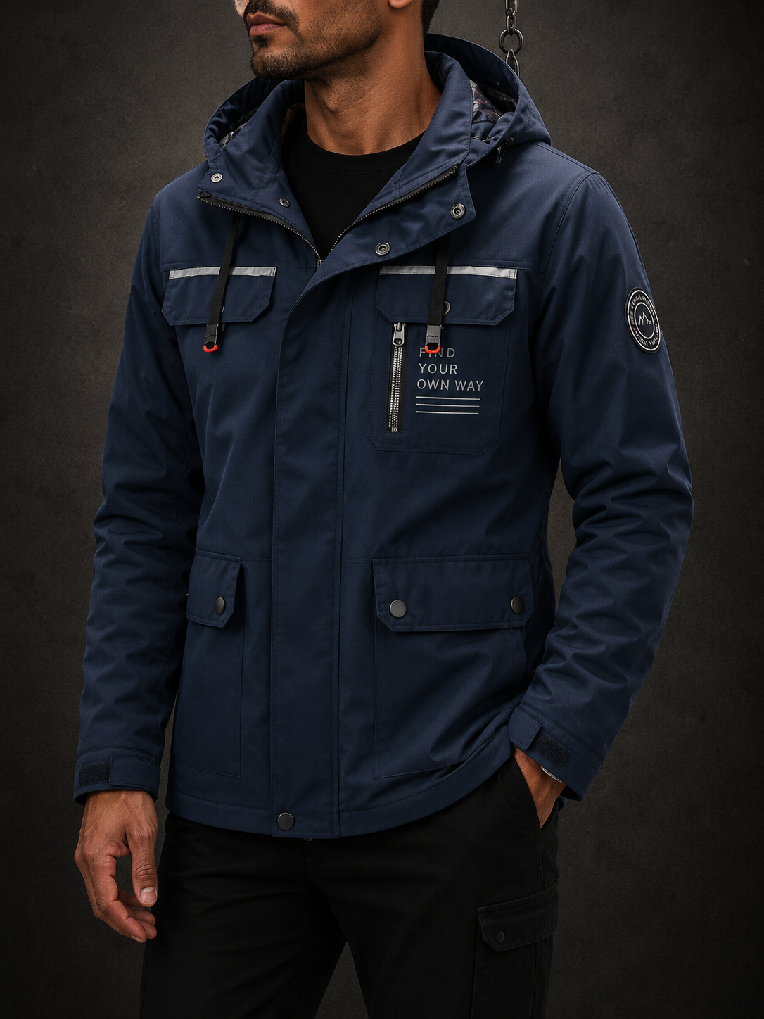 Gordes Hooded Multi-Pocket Jacket
