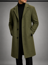 Samos Slim Longline Overcoat