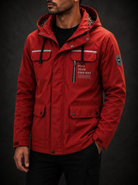 Gordes Hooded Multi-Pocket Jacket